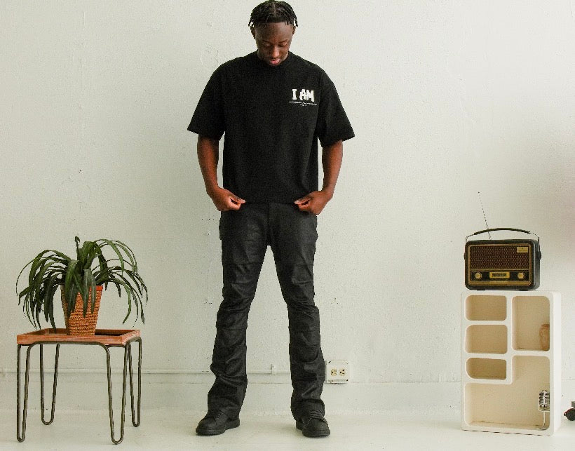 Black Yahweh Oversized T-Shirt